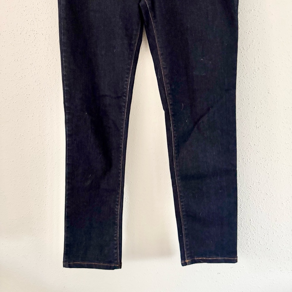 WHBM The Slim Mid-Rise Dark Wash Skinny Denim Jeans Women's Size 6 28 Stretch - Picture 3 of 5